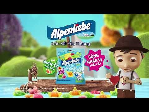 KẸO DẺO ALPENLIEBE JELLY – BÙNG NHÂN VỊ TRÁI CÂY (30s)