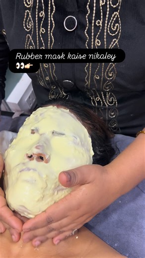 TARSHI BEAUTY MAKEOVER on Instagram: "#rubbermask #reelsgrowth #regrann"