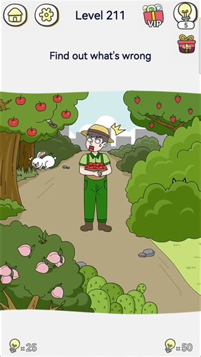 Brain Out 2 Level 210 to 211 | Can you pass it | #shorts #youtubeshorts #gaming #gwjatin