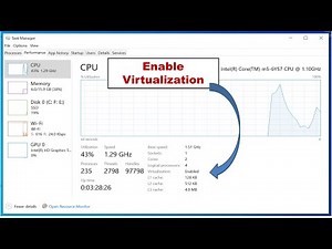 How to Enable Virtualization in Windows 10