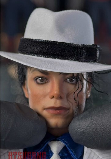 Inart Michael Jackson ASMR Close Up #asmr #closeup #satisfying #michaeljackson #smoothcriminal