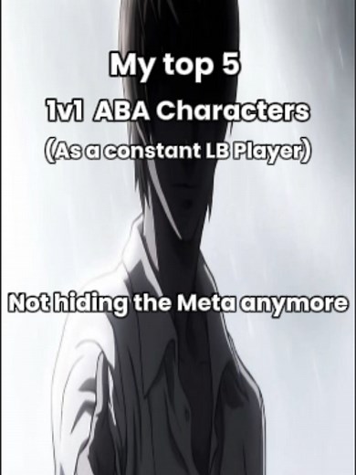 Comprehensive ABA Tier List for Anime Battle Arena