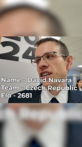 David Navara - at the 45th Chess Olympiad in Budapest 2024 - Do you agree? | ChessBase
