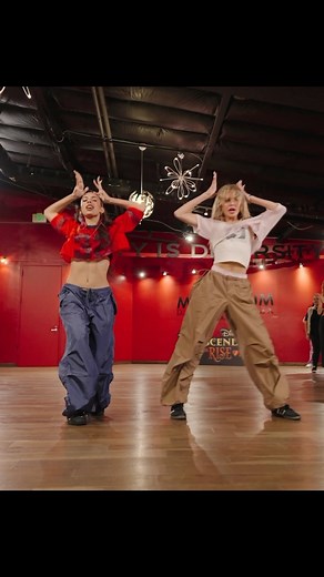 Disney Music on Instagram: "Red 🤝 Bridget 🌹 @kyliecantrall x @rubyroseturner light up @mdcdance with “Red” from Descendants: #TheRiseOfRed. Watch at the link in our Story. Descendants: The Rise of Red is available now on @disneyplus."