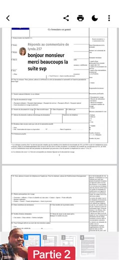 formulaire Schengen 🇪🇺(part 2)