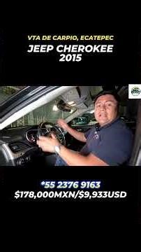 JEEP CHEROKEE 2015, precio a tratar, #jeep #cherokee #vseccion