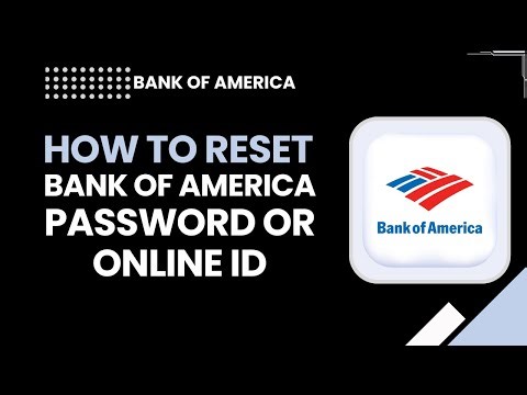 Reset Bank of America Password or Online ID (2026 Tutorial) | Recover Account Fast