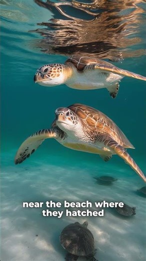 How Do Sea Turtles Return to the Same Beach?