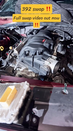 5.7 to 6.4 HEMI SWAP ‼️ fulll build vlog out now ‼️🔥👍🏾