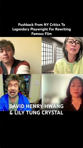 #playwright David Henry Hwang Flower Drum Song ​⁠#play ‪@EWPlayers‬ #directedby Lily Tung Crystal 👏