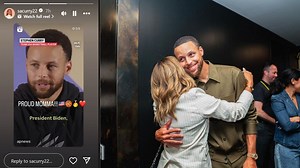 Steph Curry's mother Sonya Curry drops emotional reaction to Warriors superstar endorsing Kamala Harris