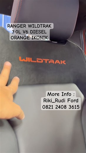 RANGER WILDTRAK 3.0L V6 DIESEL ORANGE IKONIS 2026 / RIKI_RUDI 0821 2408 3615 #shorts #ford #wildtrak