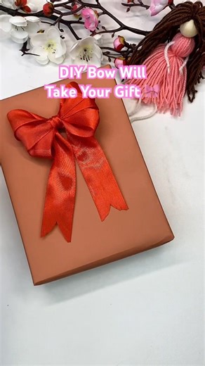 Gorgeous Bow Will Take Your Gift Wrapping to the Next Level 🎀 #craftutorial #diycraft #bow