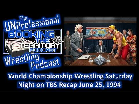WCW Sat Night on TBS Recap June 25, 1994! Flair & Hogan sign the contract for Bash at the Beach!