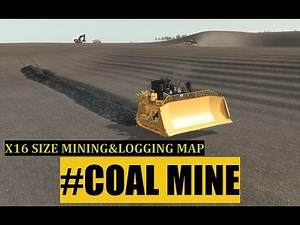 X16 MINING $ LOGGING MAP USING TERRAFARM Farming Simulator 25