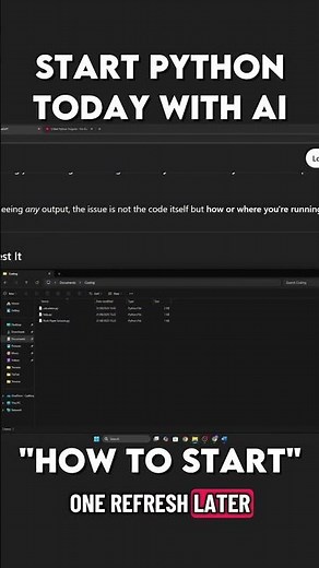 Making Rock Paper Scissors In Python As A Complete Beginner Using AI #python #programing #coding