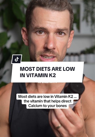 Most western diets are low in vitamin K2. The main vitamin that helps direct calcium from our blood vessels to our bones. Foods like fermented vegetables, aged cheese, organ meets, and grass fed animal products of the best sources of vitamin K2. But unfortunately, for many of us, are not core staples of our diet. And why vitamin K2 as MK7 supplements can be an extremely effective tool to ensure you’re hitting 100% of your K2 needs every single day. And if you are going to supplement, remember to