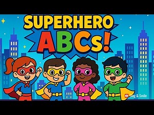Superhero ABCs! 💥 Learn the Alphabet with Powers & Fun Moves