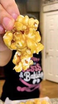 Caramel Popcorn Recipe 🍿