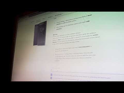 Unlock Bootloader Xperia