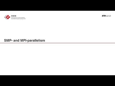 03 SMP- and MPI-parallelism