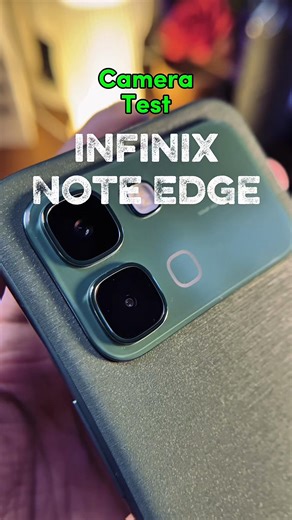 Infinix Note Edge Camera Performance Test