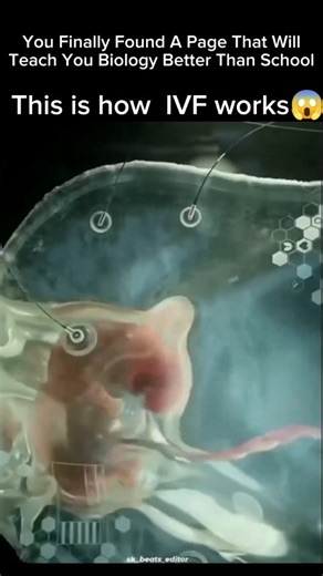 Explaining The Humans on Instagram: "This Is How IVF Works 🧬✨ IVF (In Vitro Fertilization) is a medical process that helps couples conceive when natural pregnancy is difficult. Here’s how it actually works: 1️⃣ Ovary Stimulation Hormone injections help the ovaries produce multiple mature eggs instead of just one. 2️⃣ Egg Retrieval Doctors collect the mature eggs from the ovaries using a tiny needle under ultrasound guidance. 3️⃣ Sperm Collection A sperm sample is prepared and selected for the h