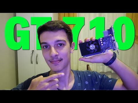 Fiz Overclock na Gt 710 até ela virar uma Gtx 1050 e rodar games