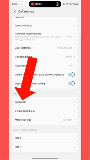 How To Set Up Speed Dial On Vivo Phone #shorts #smartphone #mobiletips