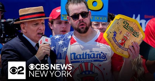 New men's champion crowned at Nathan's Famous Hot Dog Eating Contest