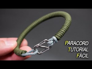 Easy-to-make micro paracord bracelet #paracord #bracelet
