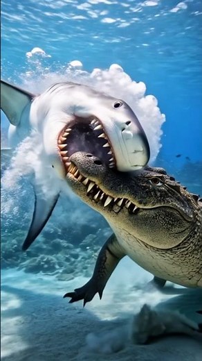 Shark vs Alligator – Who Wins the Ultimate Underwater Battle?