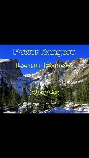 Power Rangers Adventure in Lemur Forest