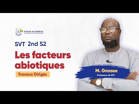 Exercises - Seconde S2 - SVT: Tutorials / Abiotic factors / M. Gnasse
