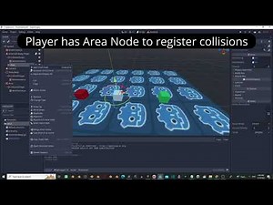 Godot Tutorial - How to make collisions using Area Node ( to interact between objects)