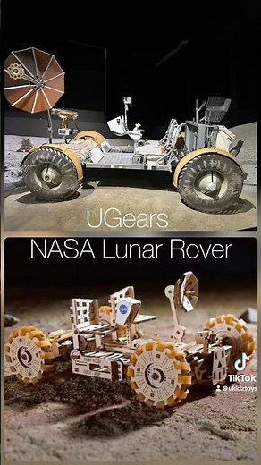 UGears NASA Lunar Rover is HERE! #ugears #nasa #stemtoys #diy #mechanicalmodel #engineering #toys