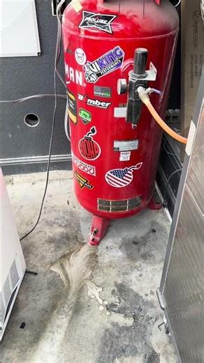 Don’t forget to drain your air compressor!