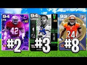 The Top 10 Must Have Cards in Madden 26!