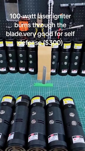 100-Watt Laser Igniter for Self Defense