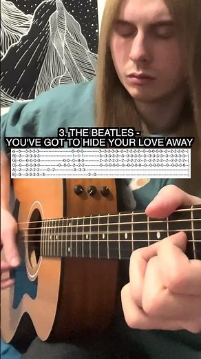 5 Very EASY Acoustic Guitar Riffs (With Tabs)