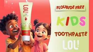 Watch LOL Kids Toothpaste Fluoride Free | Nano Hydroxyapatite  on Amazon Live