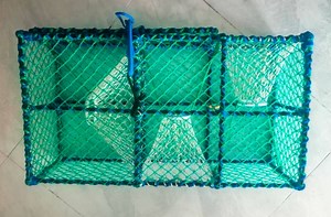 [Hot Item] Red Mesh Rectangular Crayfish Traps