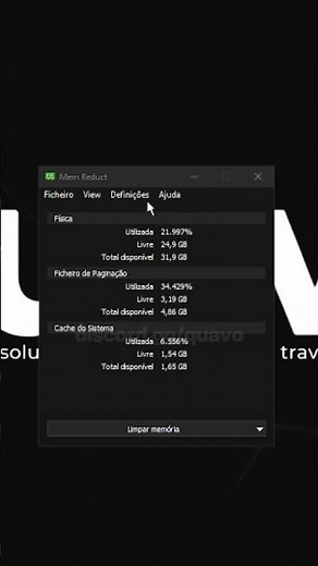 Uso de memória ALTO? Resolva isso e GANHE DESEMPENHO! #dicas #memoria #ram #windows #desempenho #pc