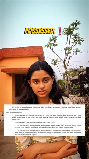 Legality of Substance Possesion? #legalseries #awareness #ndpsact #substanceabuseawareness #drugs