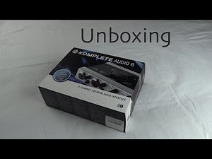 KOMPLETE Audio 6 | Unboxing [German/Deutsch]