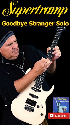 Supertramp - Goodbye Stranger - Solo #guitarcover