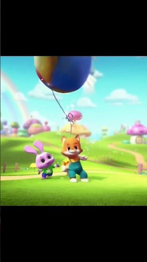 Violet & Foxy Beach Ball Chase #cartoon #cute #funny #toys #cartoonvideo #playful