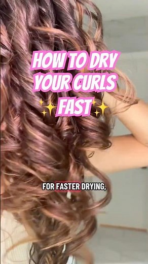 If diffusing takes FOREVER, try this (tap here for more tips) #wavycurly #curlcare #diffusingcurls