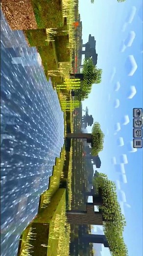 🔥 Best Render Dragon Shader For MCPE? 😳✨ | Vibrant Visuals Cinematic #minecraft #minecraftshorts