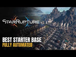StarRupture – Best Starter Base (Fully Automated) | Beginner Build
